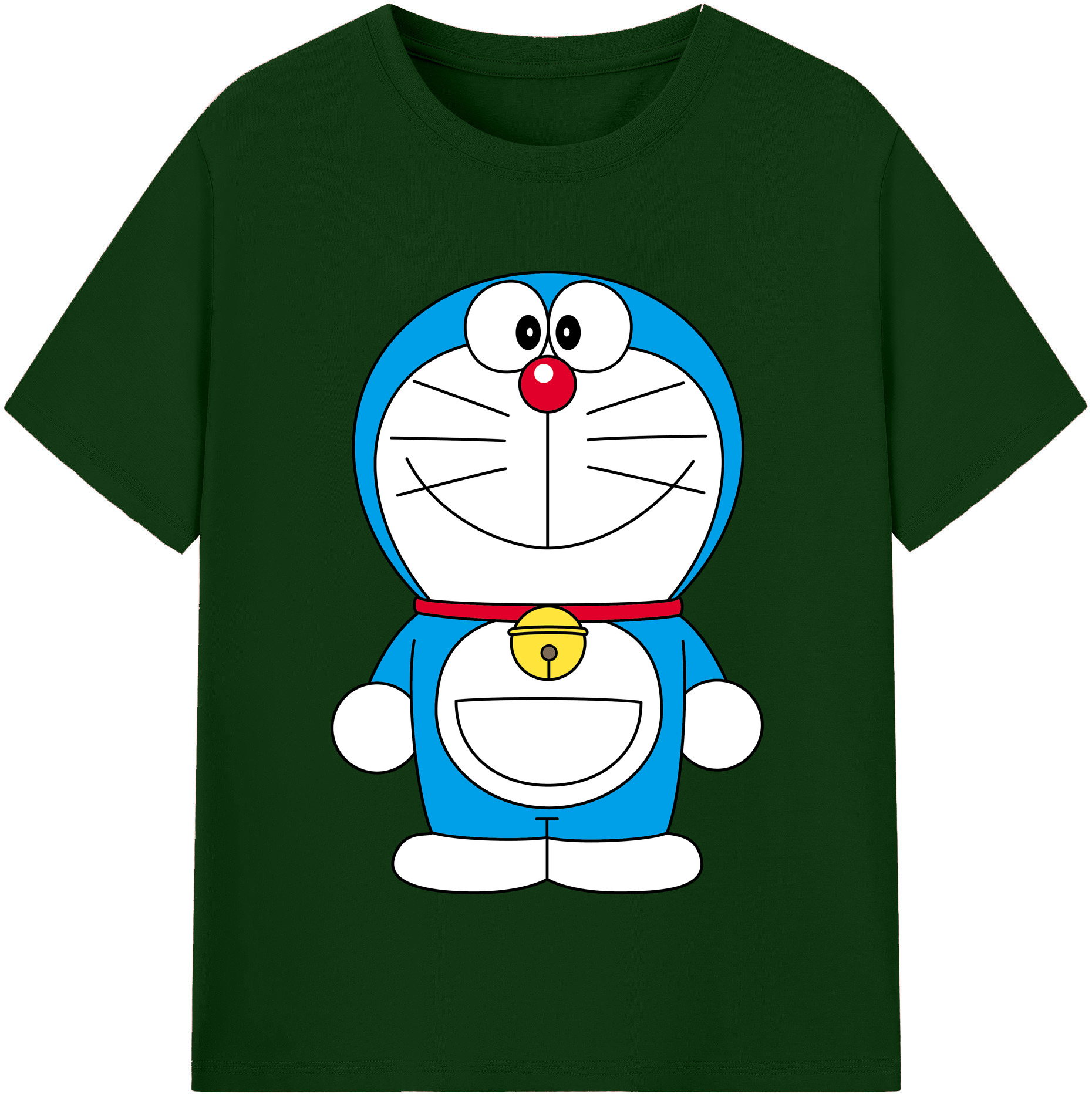 （画像用） ドラえもん Doraemon 綿100％半袖Tシャツ（フロントプリント）
